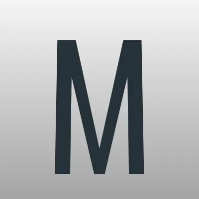 Мята, парикмахерский салон, лого-визитка
